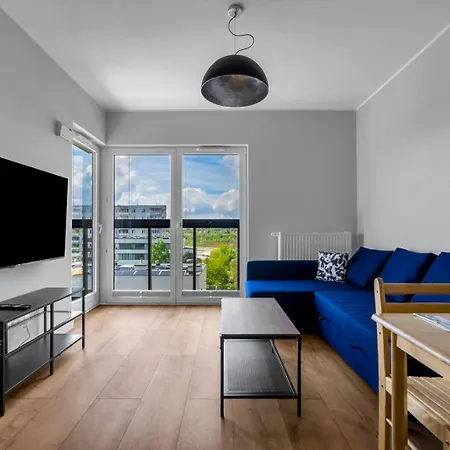 Warsaw Bemowo - Parking, Balcony & Workspace - By Rentujemy Eksteriør bilde
